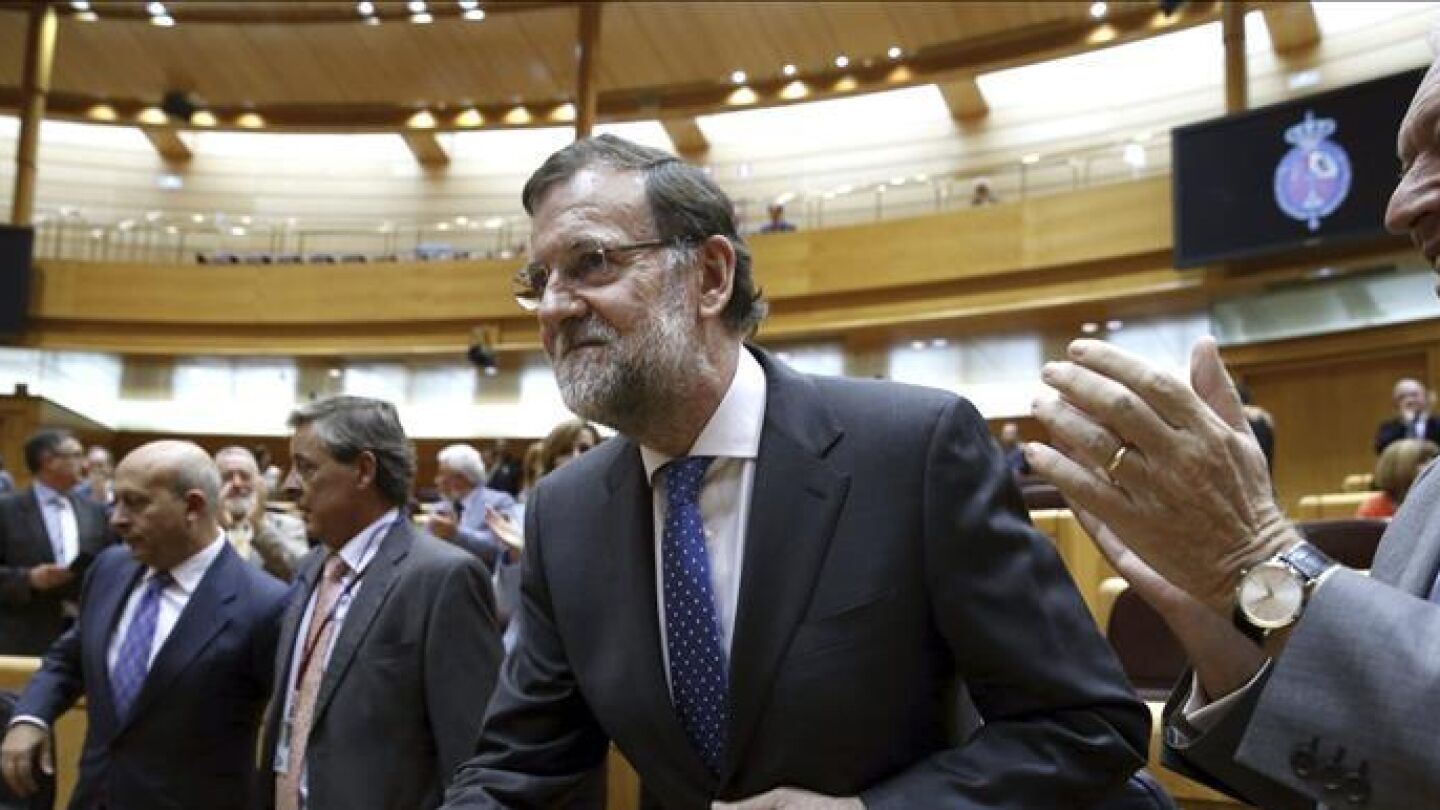 Mariano Rajoy en el Senado