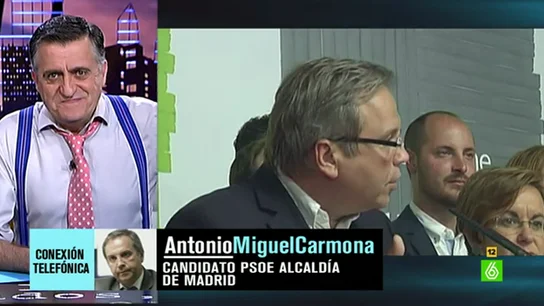 Antonio Miguel Carmona habla en 'El Intermedio' Antonio Miguel Carmona habla en 'El Intermedio'