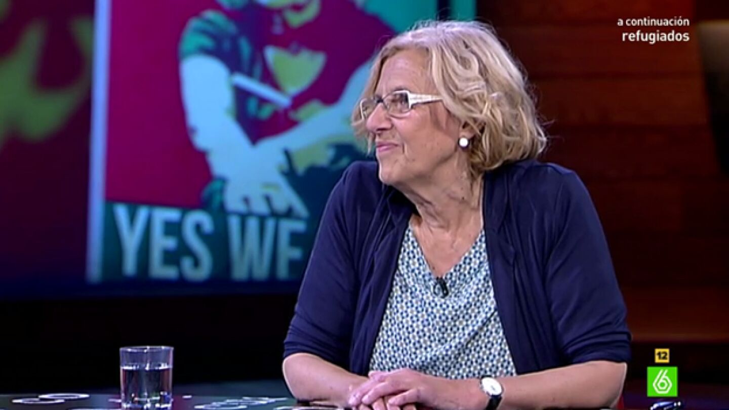Manuela Carmena, en 'El Intermedio'