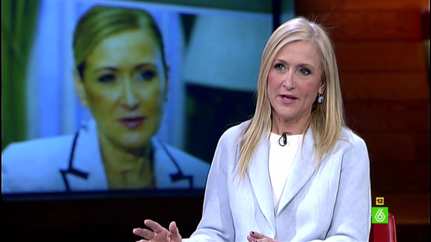 Cristina Cifuentes, en 'El Intermedio'