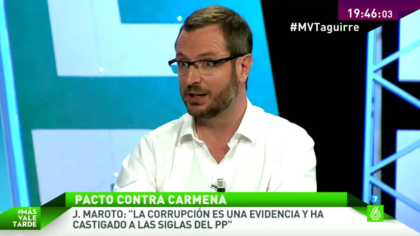 Maroto sobre Aguirre: "Es legítimo proponer un gobierno de concentración. Yo lo he visto en Euskadi" Maroto sobre Aguirre: "Es legítimo proponer un gobierno de concentración. Yo lo he visto en Euskadi"