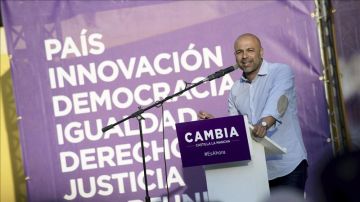 José García Molina, secretario general de Podemos en Castilla-La Mancha