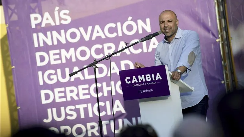 Jos&eacute; Garc&iacute;a Molina, secretario general de Podemos en Castilla-La Mancha