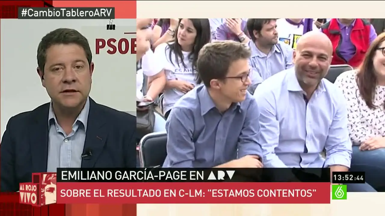 Emiliano García-Page: "Cospedal ha prometido que se iba a quedar, pero siendo presidenta ya ha venido poco"