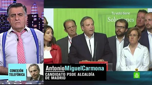 Antonio Miguel Carmona habla en 'El Intermedio' Antonio Miguel Carmona habla en 'El Intermedio'