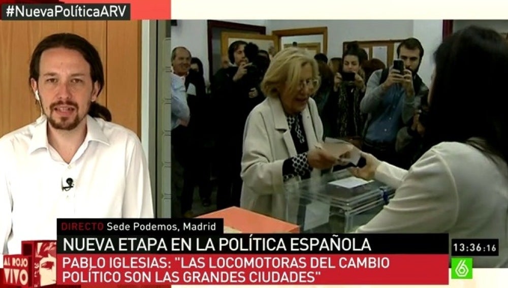 Pablo Iglesias en ARV