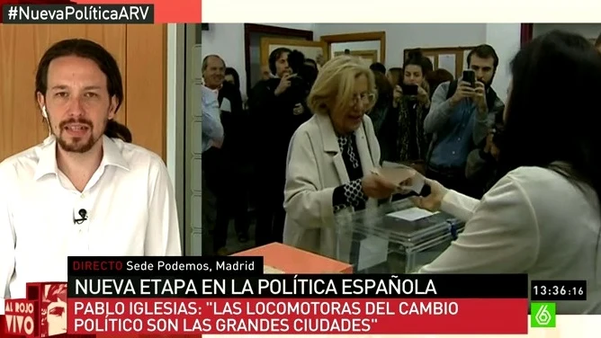 Pablo Iglesias en ARV