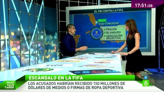 Marlasca: "El FBI termina con la operativa corrupta de la FIFA despu&eacute;s de 20 a&ntilde;os"