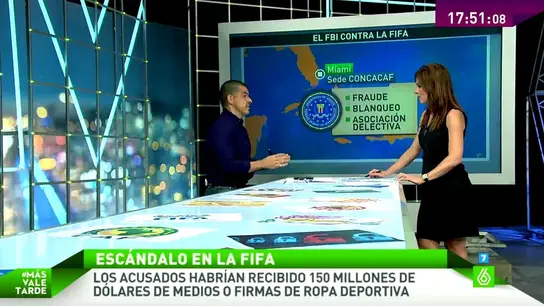 Marlasca: "El FBI termina con la operativa corrupta de la FIFA después de 20 años" Marlasca: "El FBI termina con la operativa corrupta de la FIFA después de 20 años"