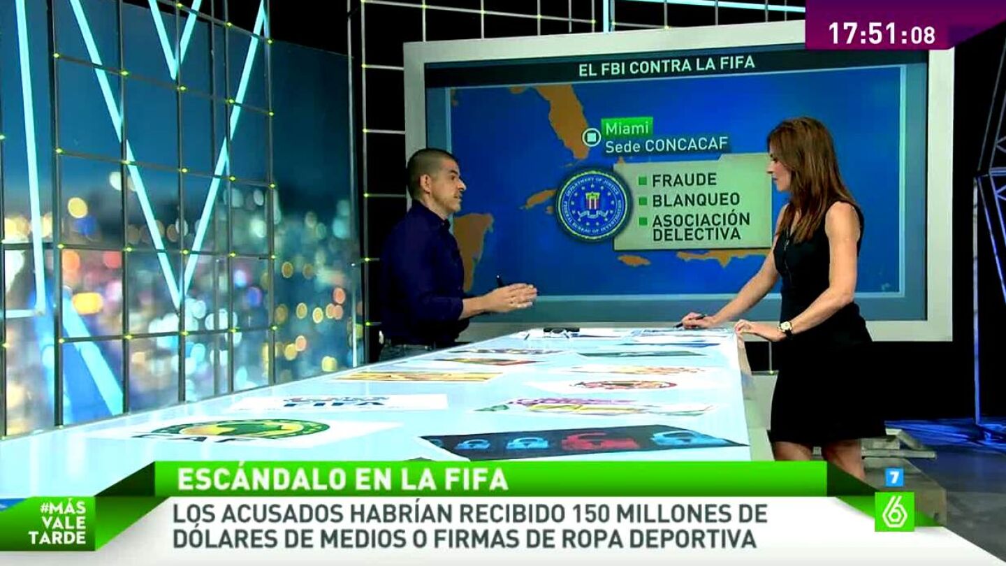 Marlasca: "El FBI termina con la operativa corrupta de la FIFA despu&eacute;s de 20 a&ntilde;os"