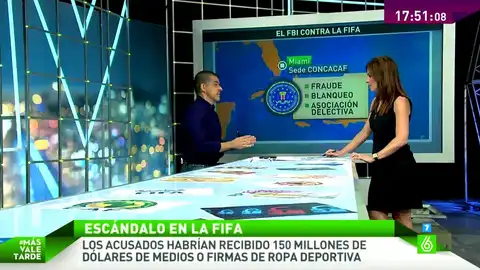 Marlasca: "El FBI termina con la operativa corrupta de la FIFA después de 20 años" Marlasca: "El FBI termina con la operativa corrupta de la FIFA después de 20 años"