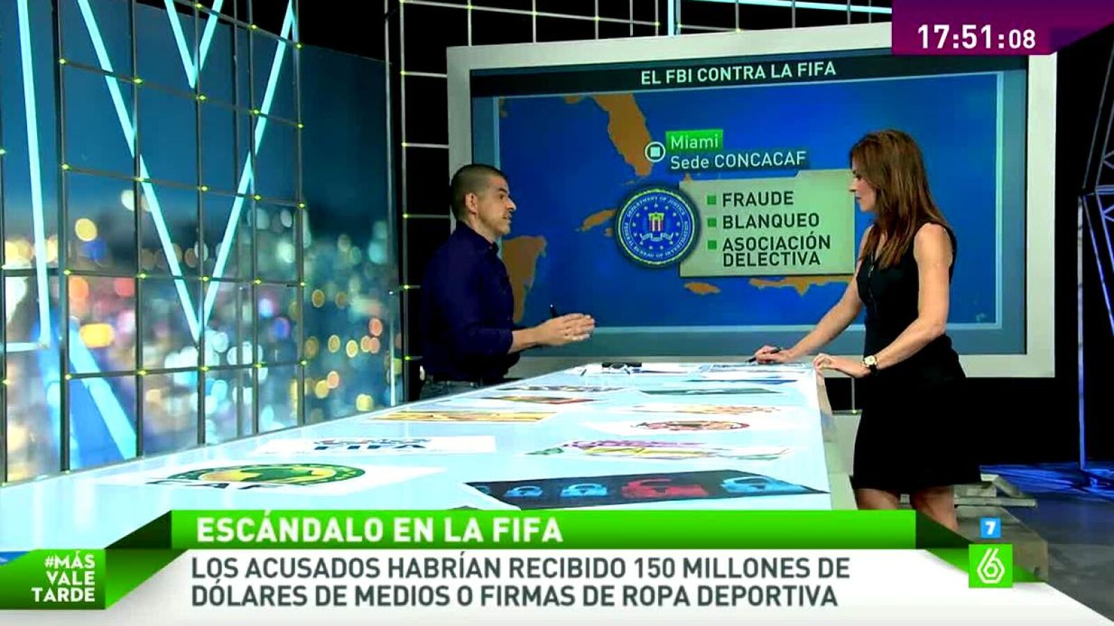 Marlasca: "El FBI termina con la operativa corrupta de la FIFA despu&eacute;s de 20 a&ntilde;os"
