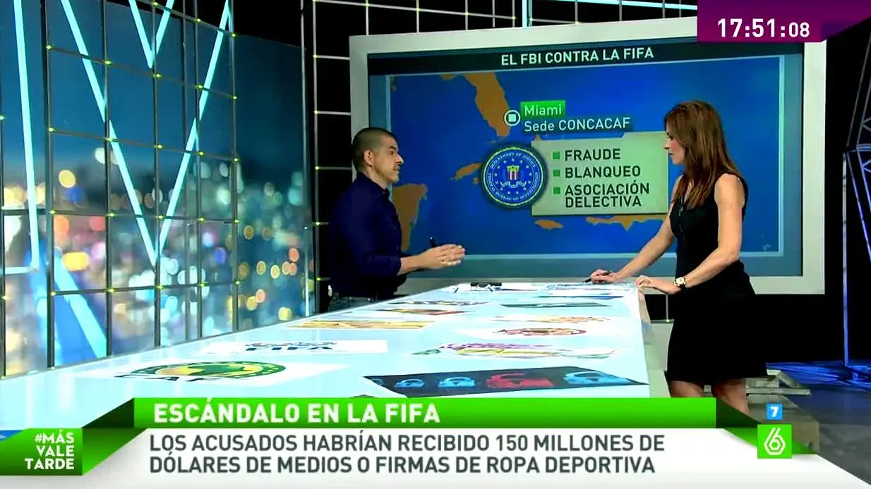 Marlasca: "El FBI termina con la operativa corrupta de la FIFA después de 20 años" Marlasca: "El FBI termina con la operativa corrupta de la FIFA después de 20 años"