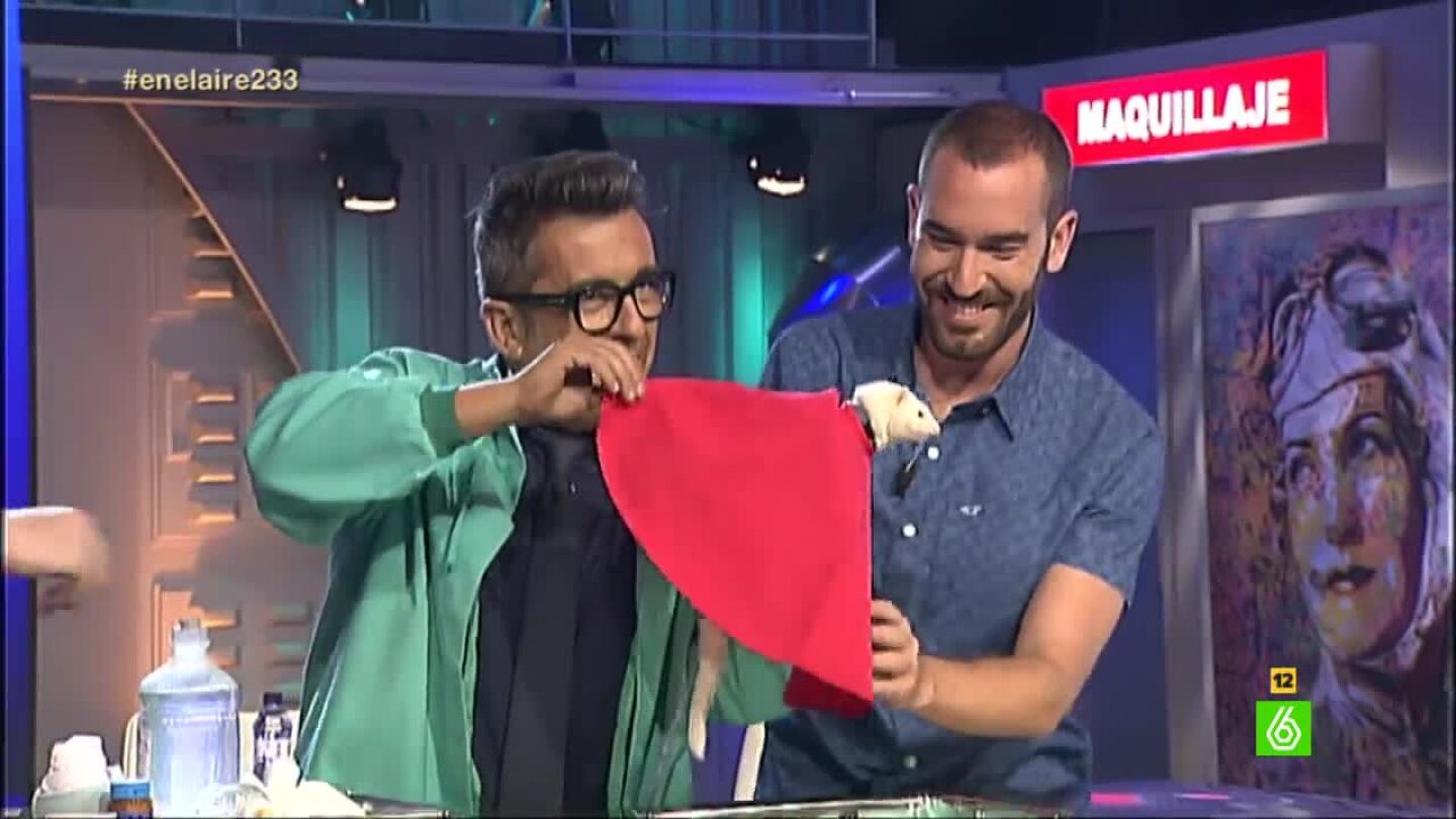 Buenafuente y Jorge Ponce 'capan' a un hur&oacute;n