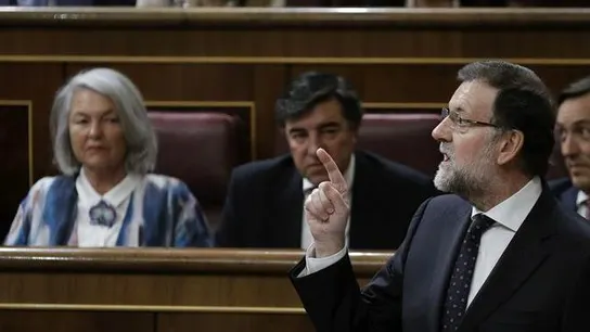 Rajoy habla en el Congreso Rajoy habla en el Congreso