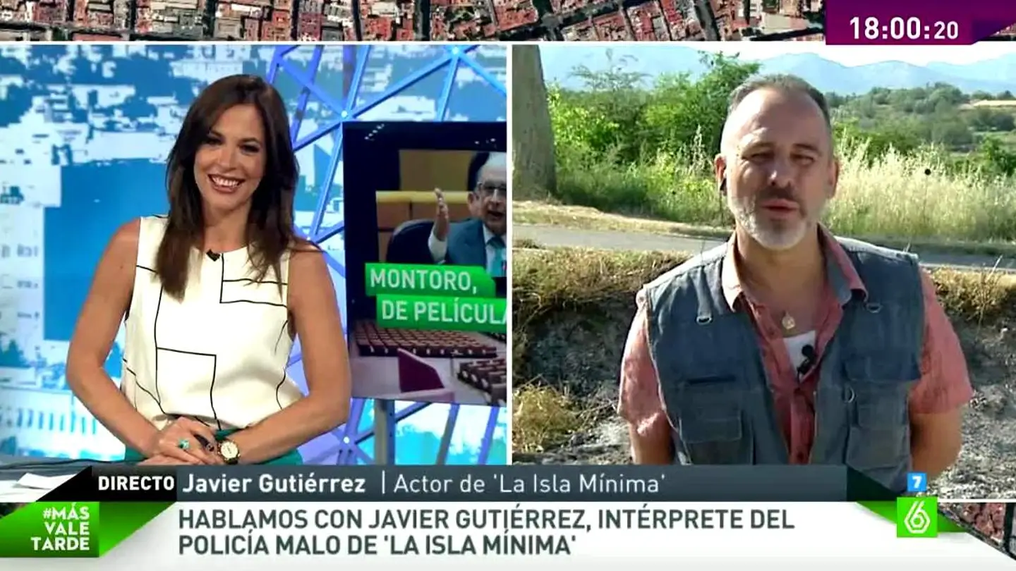 Javier Gutiérrez: "Montoro, que habla tan mal del cine, ni siquiera ve lo que hacemos" Javier Gutiérrez: "Montoro, que habla tan mal del cine, ni siquiera ve lo que hacemos"