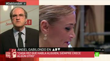 Ángel Gabilondo: "No soy partidario de ir todos contra alguien, y menos contra Carmena"