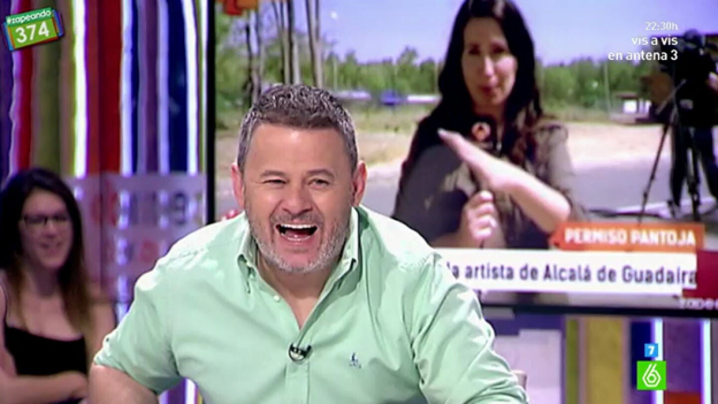 Miki Nadal, en 'Zapeando'