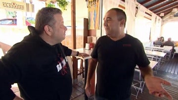 Pancho habla con Alberto Chicote