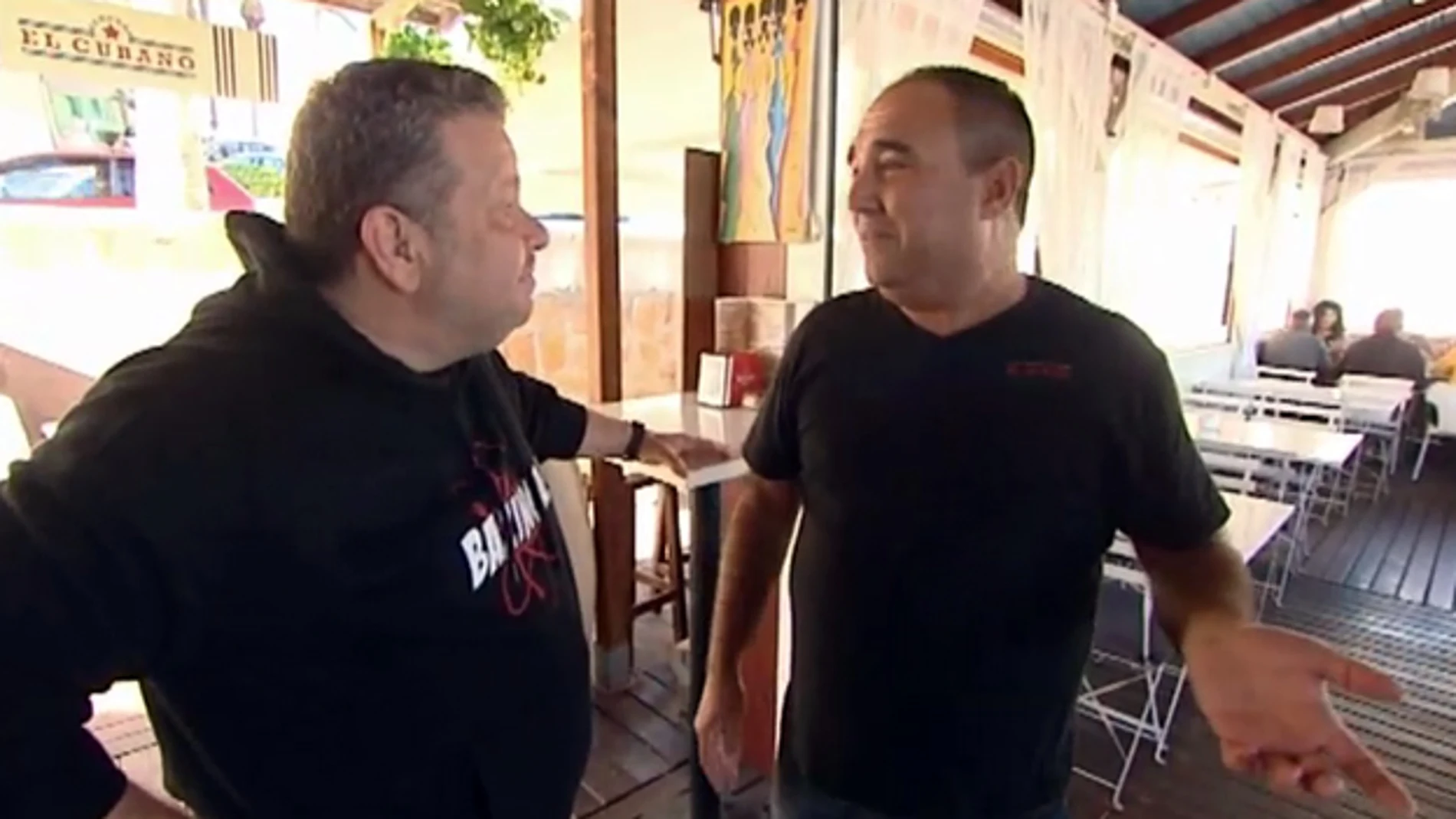 Pancho habla con Alberto Chicote