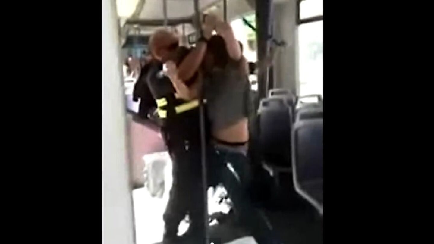 Paliza en el Metro de Valencia