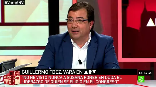 Guillermo Fernández Vara en ARV Guillermo Fernández Vara en ARV