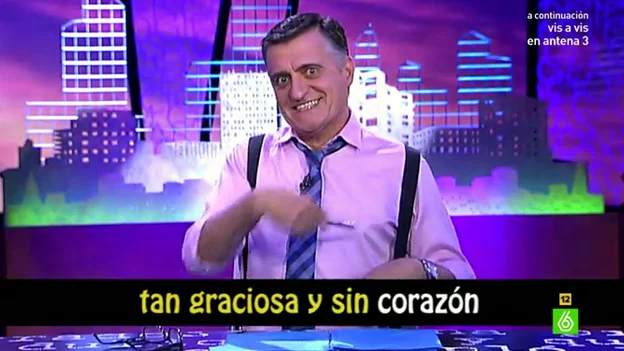 El Gran Wyoming y la canción 'Esperanza', de Machín
