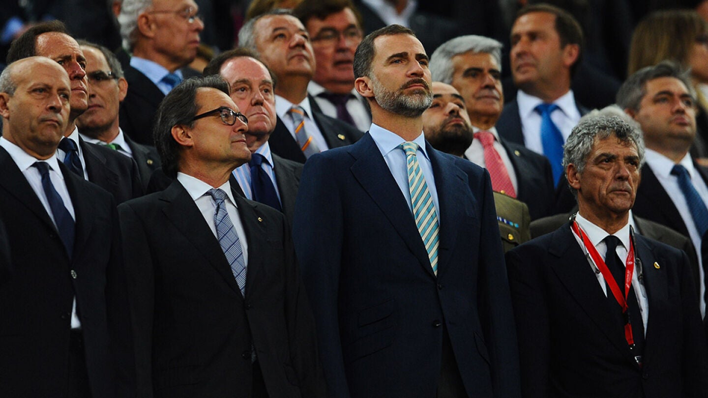 Felipe VI, Villar, Mas en la final
