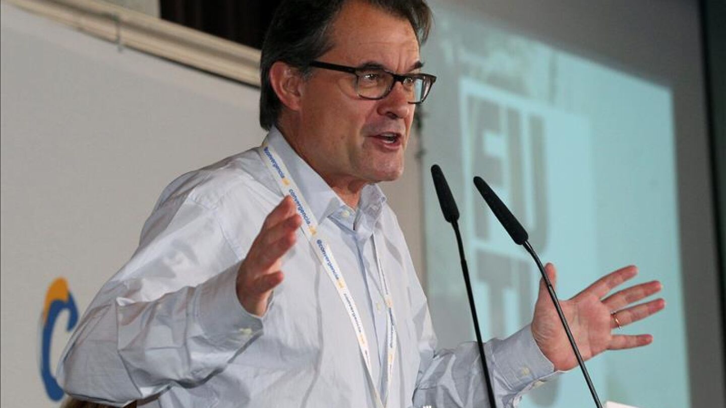  Artur Mas en el Consell Nacional de CIU