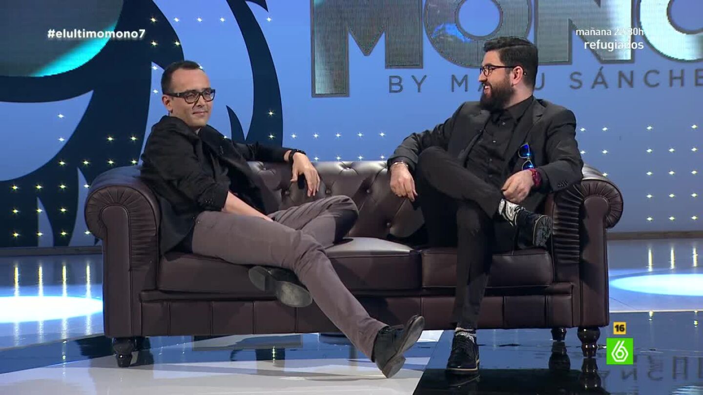 Risto Mejide y Manu S&aacute;nchez en 'El &uacute;ltimo mono'