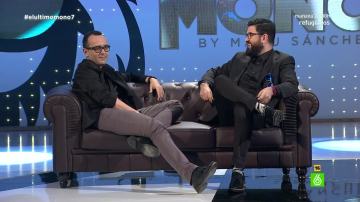 Risto Mejide y Manu Sánchez en 'El último mono'