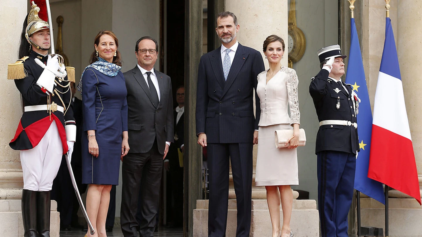 Los reyes de España en su visita a Francia Los reyes de España en su visita a Francia