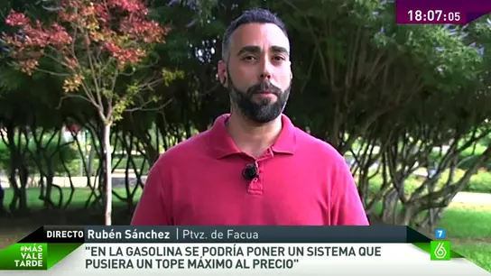Rubén Sánchez, portavoz de Facua Rubén Sánchez, portavoz de Facua