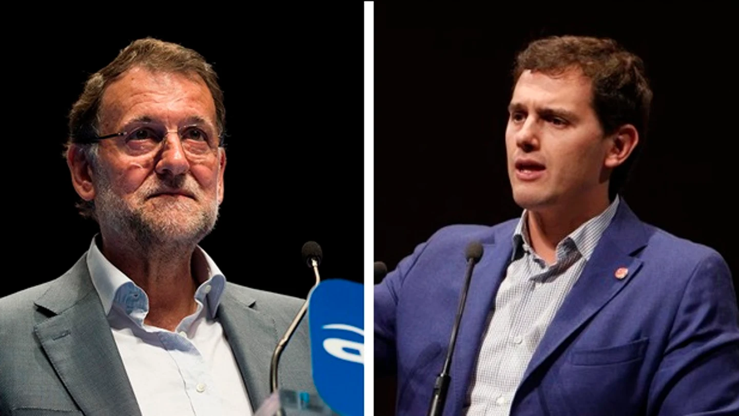 Mariano Rajoy y Albert Rivera Mariano Rajoy y Albert Rivera