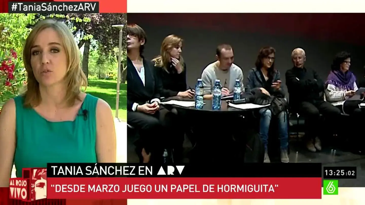 Tania Sánchez en ARV Tania Sánchez en ARV