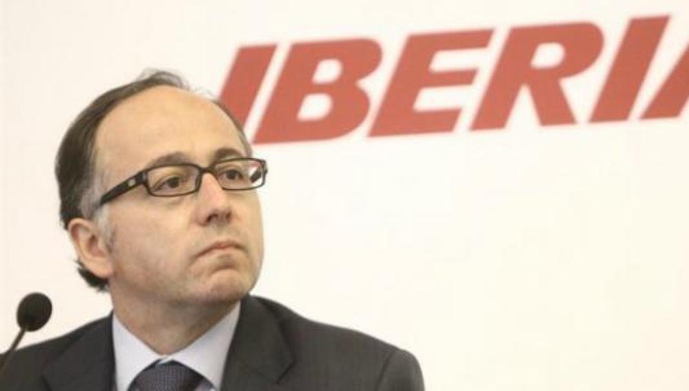 El presidente ejecutivo de Iberia, Luis Gallego