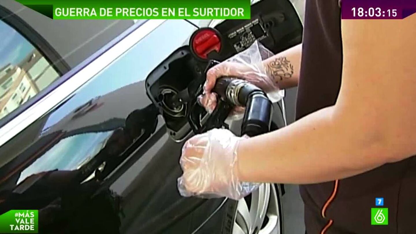 Repostaje de gasolina