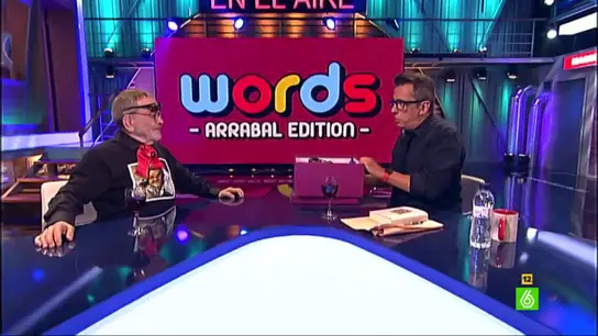 Fernando Arrabal juega a Words Fernando Arrabal juega a Words