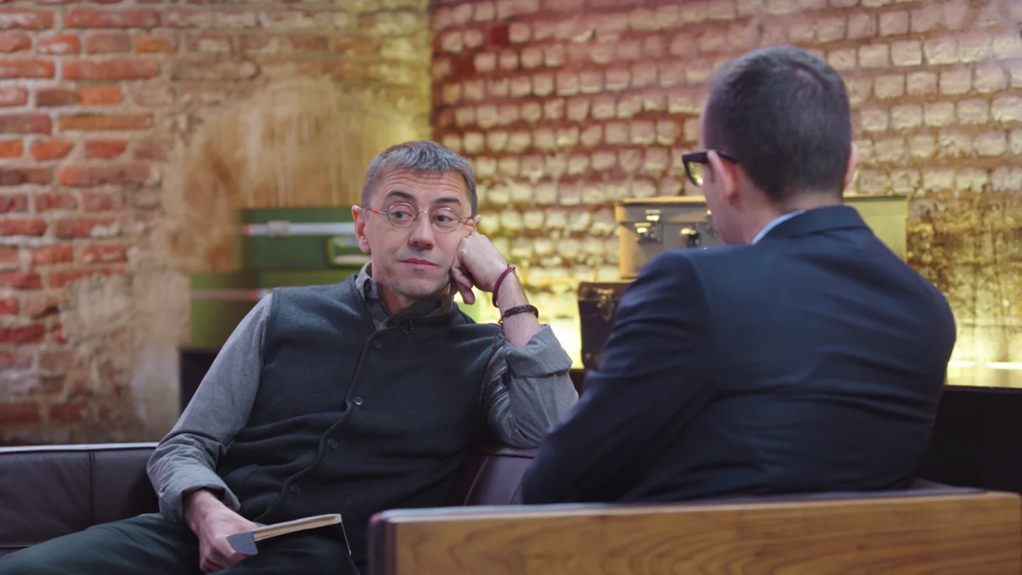 Juan Carlos Monedero conversa con Risto Mejide en 'Al rincón de pensar' Juan Carlos Monedero conversa con Risto Mejide en 'Al rincón de pensar'