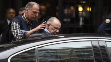 Imagen de Rodrigo Rato siendo detenido