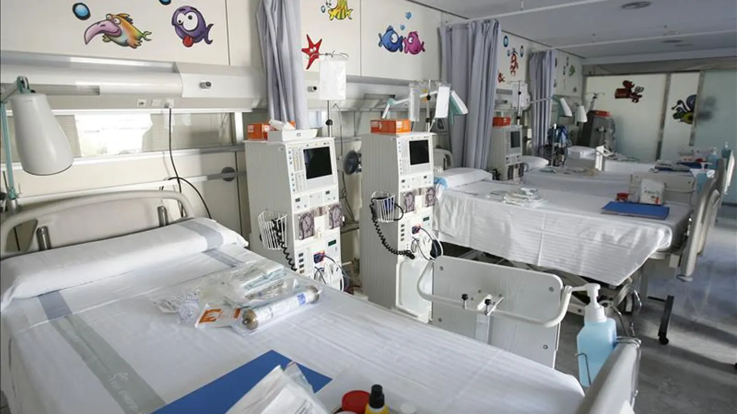 Habitación infantil del Hospital Vall d'Hebrón de Barcelona Habitación infantil del Hospital Vall d'Hebrón de Barcelona