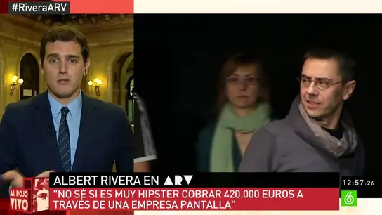Albert Rivera sobre Monedero Albert Rivera sobre Monedero