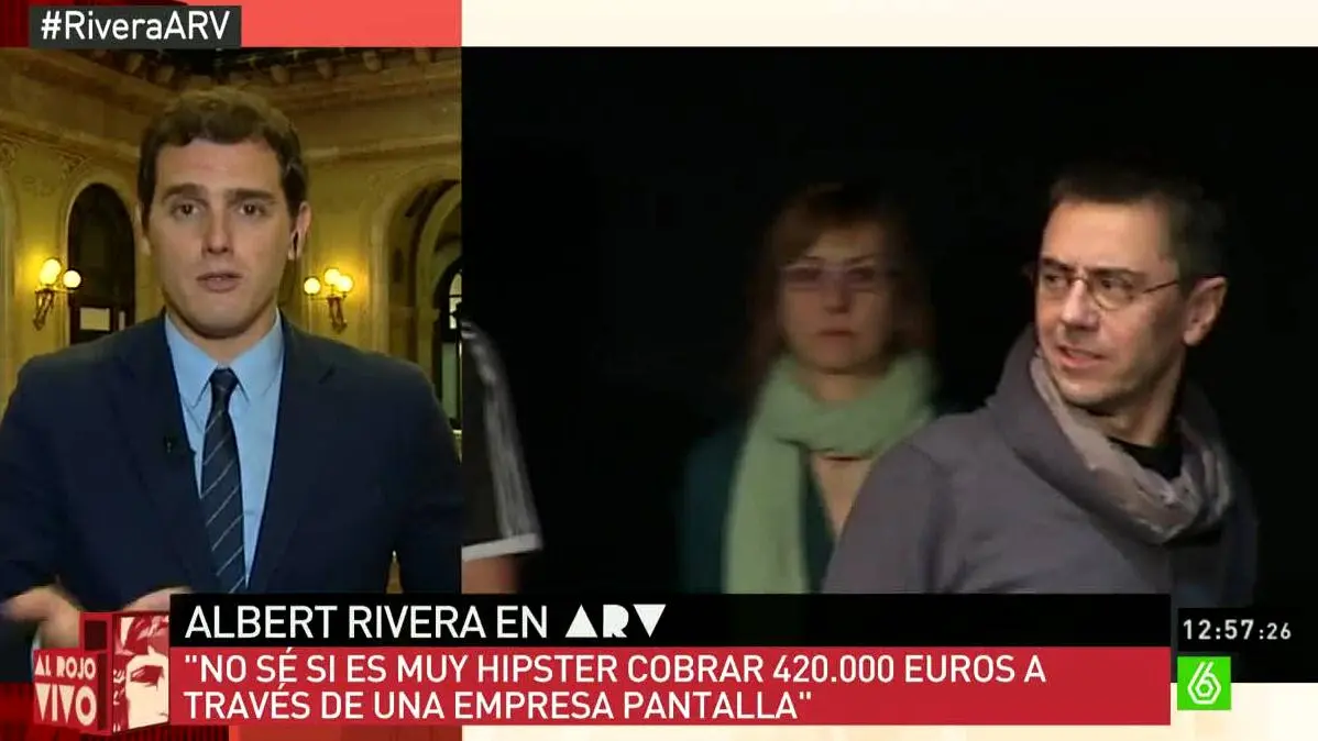 Albert Rivera sobre Monedero Albert Rivera sobre Monedero