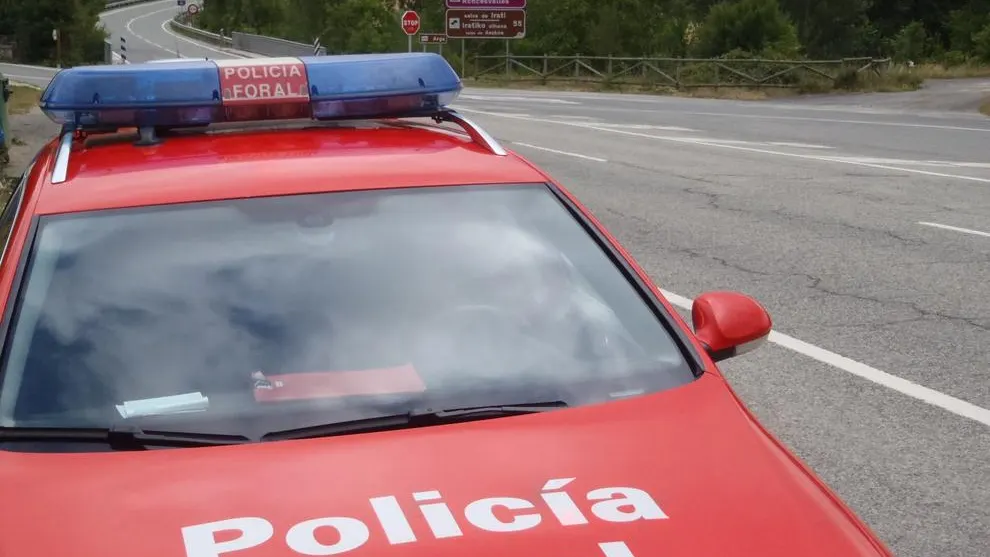 Coche de la Policía Foral de Navarra