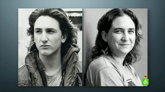 Sean Penn y Ada Colau