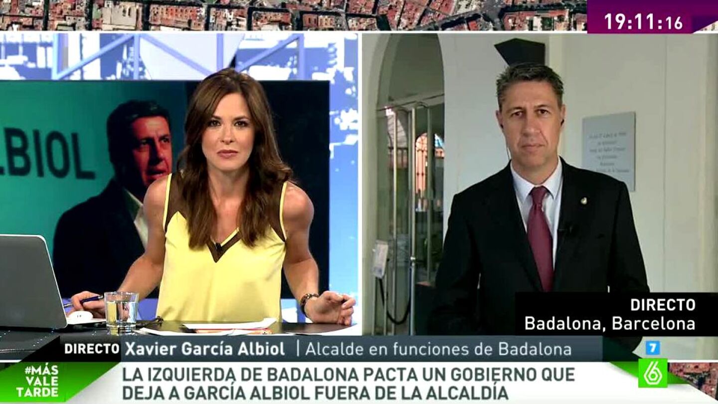 Xavier Garc&iacute;a Albiol: "El PSOE pretende dar la alcald&iacute;a a un partido independentista"