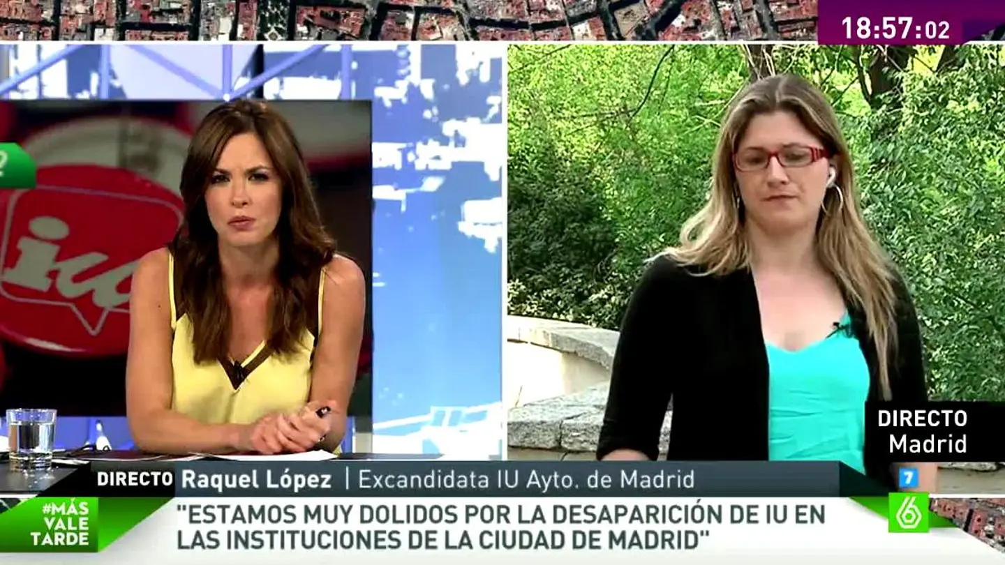Raquel López: "Estamos muy dolidos con la desaparición de IU en las instituciones de la ciudad de Madrid" Raquel López: "Estamos muy dolidos con la desaparición de IU en las instituciones de la ciudad de Madrid"