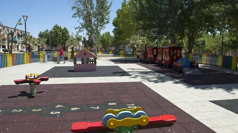 Parque de La Carolina, en Jaén Parque de La Carolina, en Jaén
