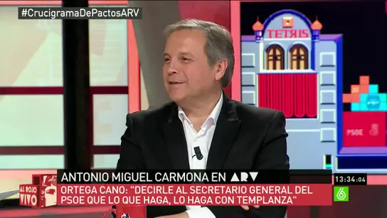 Antonio Miguel Carmona: "En vez de ver tanto 'Juego de Tronos', habría que leer 'El Quijote'" Antonio Miguel Carmona: "En vez de ver tanto 'Juego de Tronos', habría que leer 'El Quijote'"