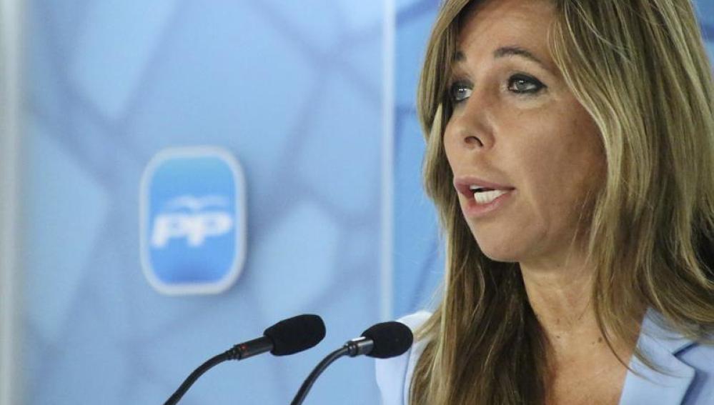 Alicia Sánchez-Camacho: "Pedro Sánchez está 'podemizando' al PSOE"